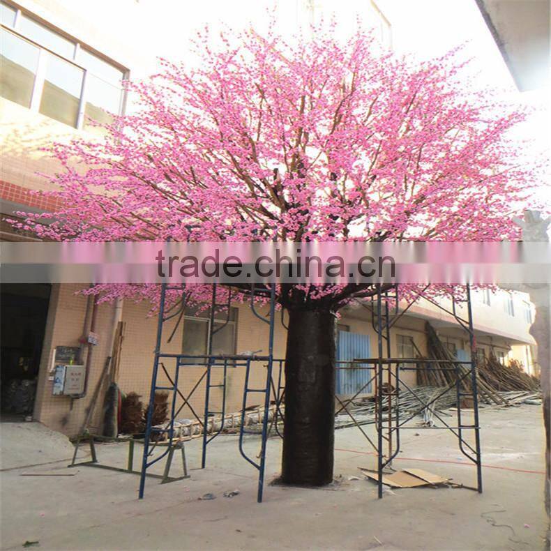 SJZJN 308 Lovely Artificial Peach Blossom Pink Peach Wishing Tree Wedding Decoration Tree