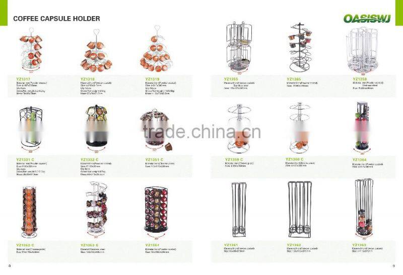 Rotating Dolce Gusto Coffee Capsule Holder,36capsules capacity