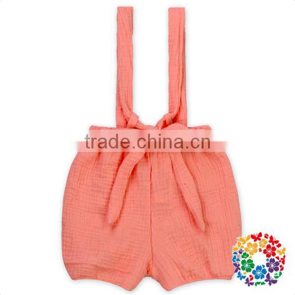 Children summer New Fashion Suspender Short Pants Designer Girls Lavender Shorts