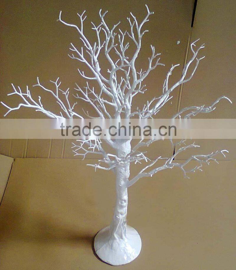 GNW 9ft BLS1604001 white cheap artificial landscaping dried manzanita trees with wedding cherry flower