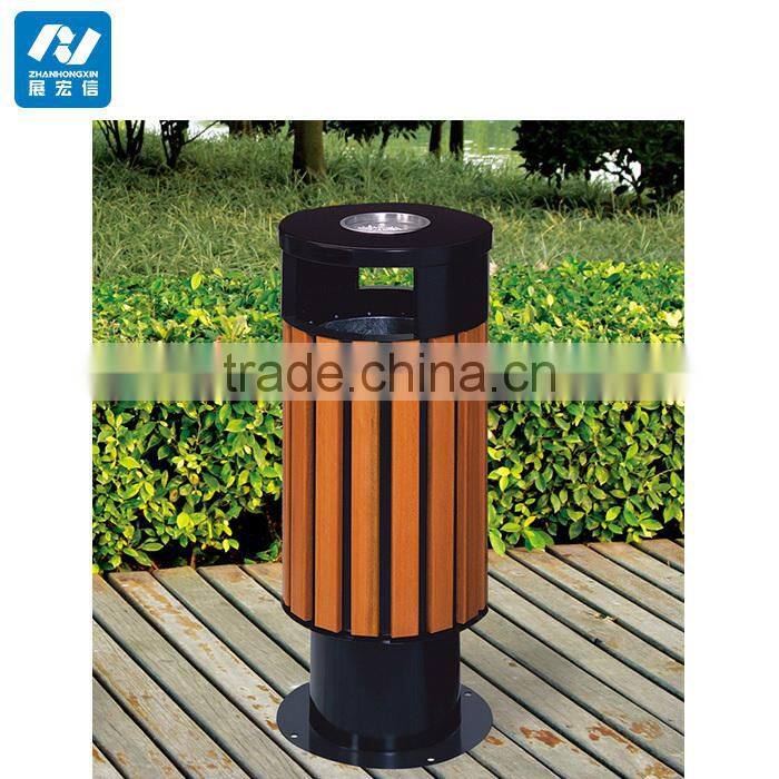 Cheap outdoor wooden waste bins