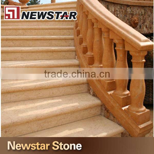 Exterior and interior suitable limestone stair,limestone treads,limestone steps