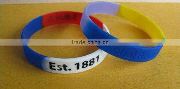 Ink Injected Bracelets silicone wristband