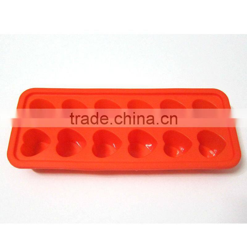 heart shaped cut ice molds