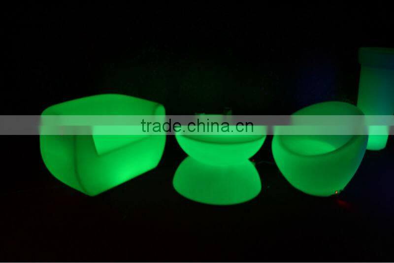 high quality led light sofa