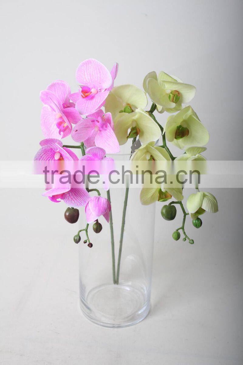 decorative PU butterfly orchid artificial butterfly orchid flowers landscaping flowers