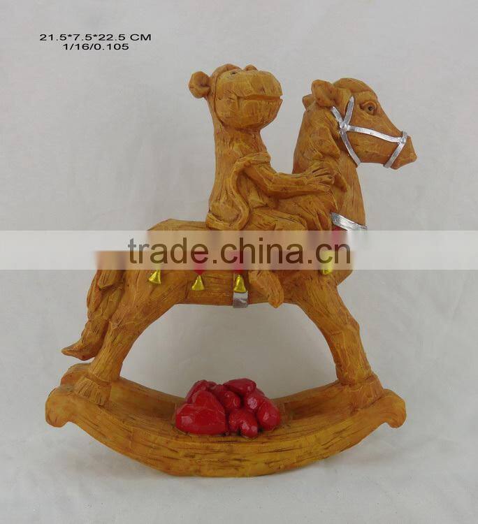 Resin Imitation Wood Effect Monkey Statues