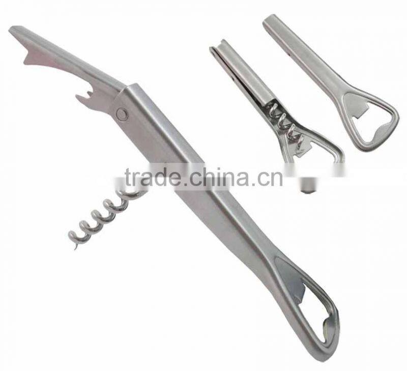 Cute Shape Stainless Steel Wine Bottle Opener