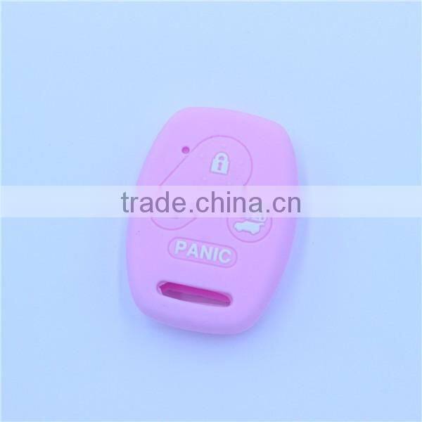 Protective silicone car key cover for honda 4 buttons