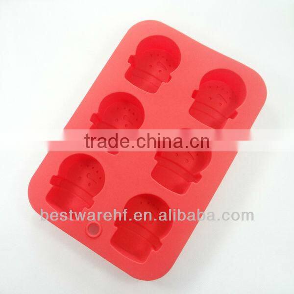 Snowman baking mold | silicone muffin pan | silicone cake moulds