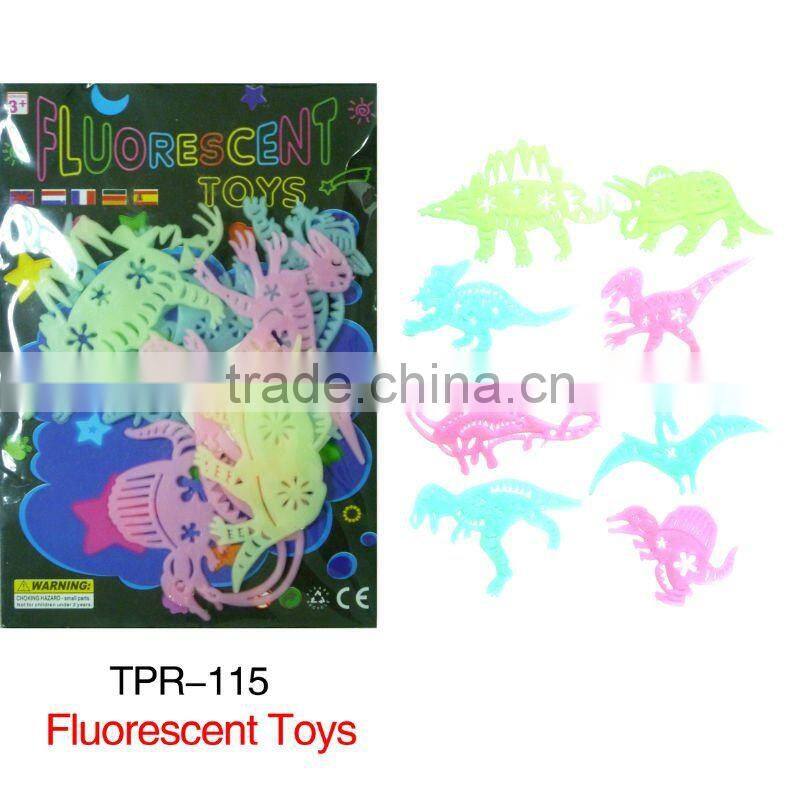 SELL Fish SHAPE Glow in dark toys