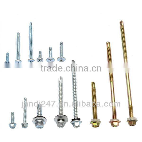 Hexagon Head Self Drilling Screw With EPDM Washer from Guangzhou supplier