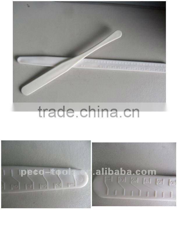 Plastic paint mixing