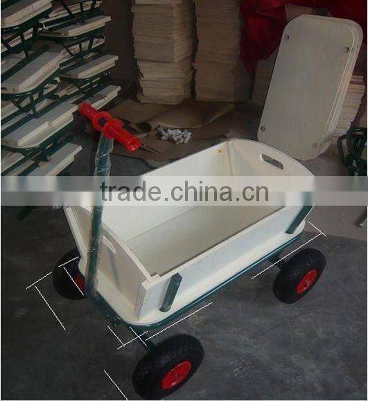 Kid's wooden tool cart for European market