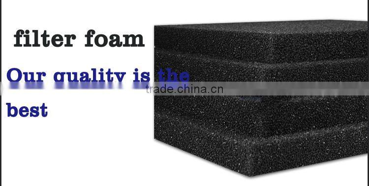 35 ppi cylindrical fish aquarium reticulated filter sponge