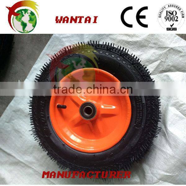 3.00-8 new model rubber skateboard wheel Rubber wheel stopper