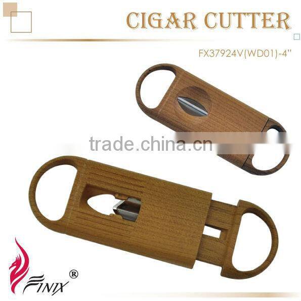 High Quality V-shaped Blade Custom Stainless Steel Cigar Cutters