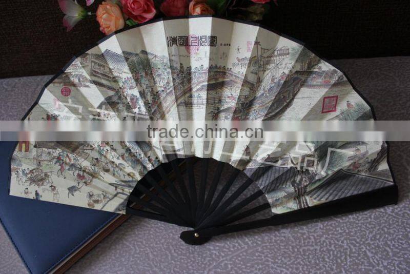 Factory price bamboo crafts fan