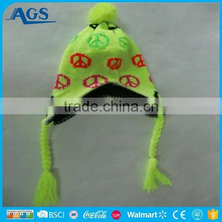 Credible quality new knitted winter beanie hat for wholesale