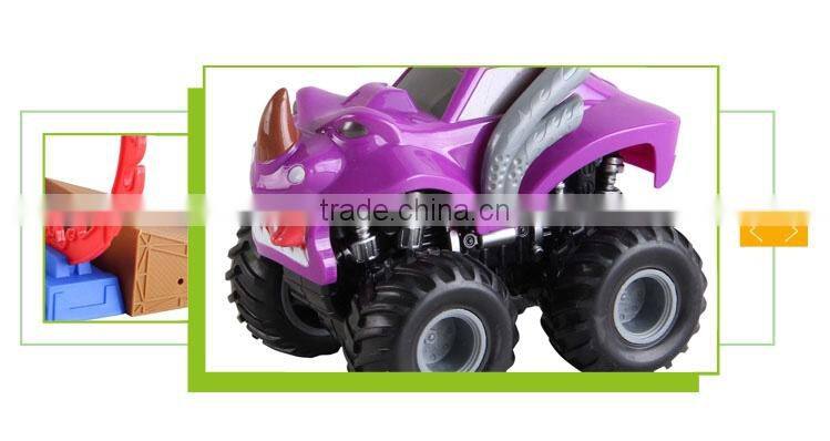 New design plastic friction inertia 4wd design your own toy car