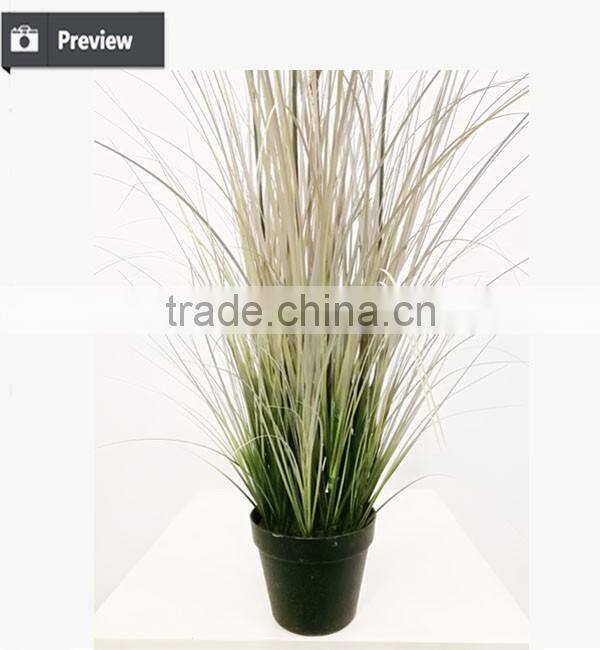 41.5 Inch height Artificial Grass Green Potted Onion Grass with Wheat Spray Weed Pots Plant