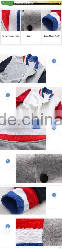 Wholesale Custom Varsity Leather Jacket for Men