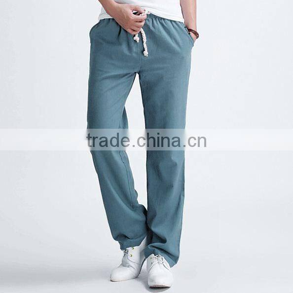 Fashion comfortable bulk navy blue cotton blank hot sale causal boys chino pants