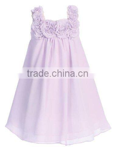 Fashion Flower Girl, Pageant or Party Dress in Chiffon,Girls Puffy Dresses For Kids