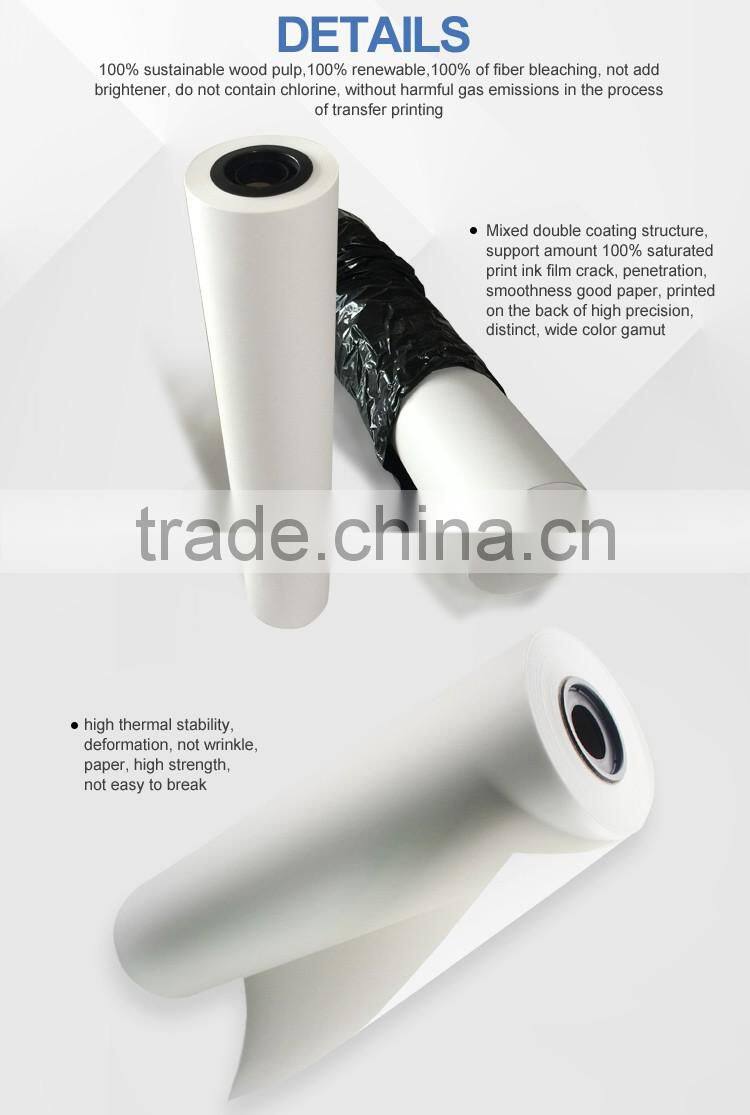 fast dry 100gsm dye sublimation paper for roland mimaki mutoh