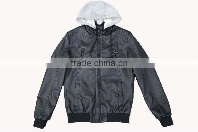 2016 Top fashion Italian jacket mens leather blazer