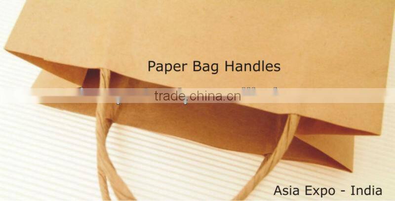 Brown Kraft Paper Bag with Twisted Paper Handles