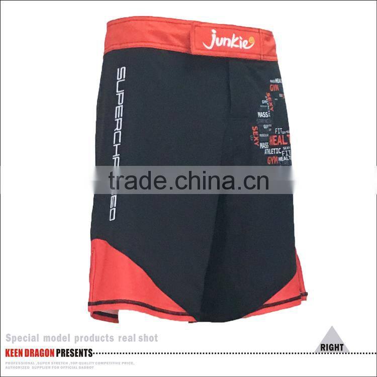 Wholesale Plus Size Boys Gym Shorts Sublimation Training Shorts Rope inside