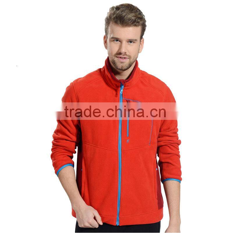 Factory price custom logo oem service mens fleece jacket adults