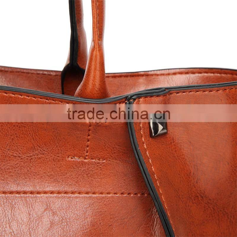 Fashion Hobo Tote Bag Faux Leather Large Satchel Ladies Bags