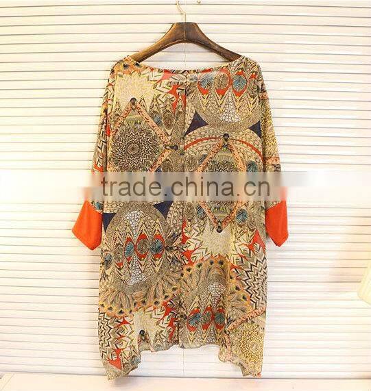 fashion women chiffon blouses, customerized clothing manufacturer