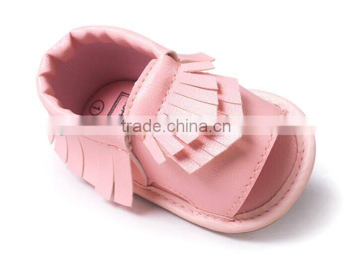2017 baby sandals, fringed baby sandals