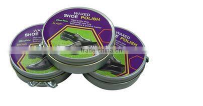 shoe polish for cleaning /tin box/multiple color /Waterproof