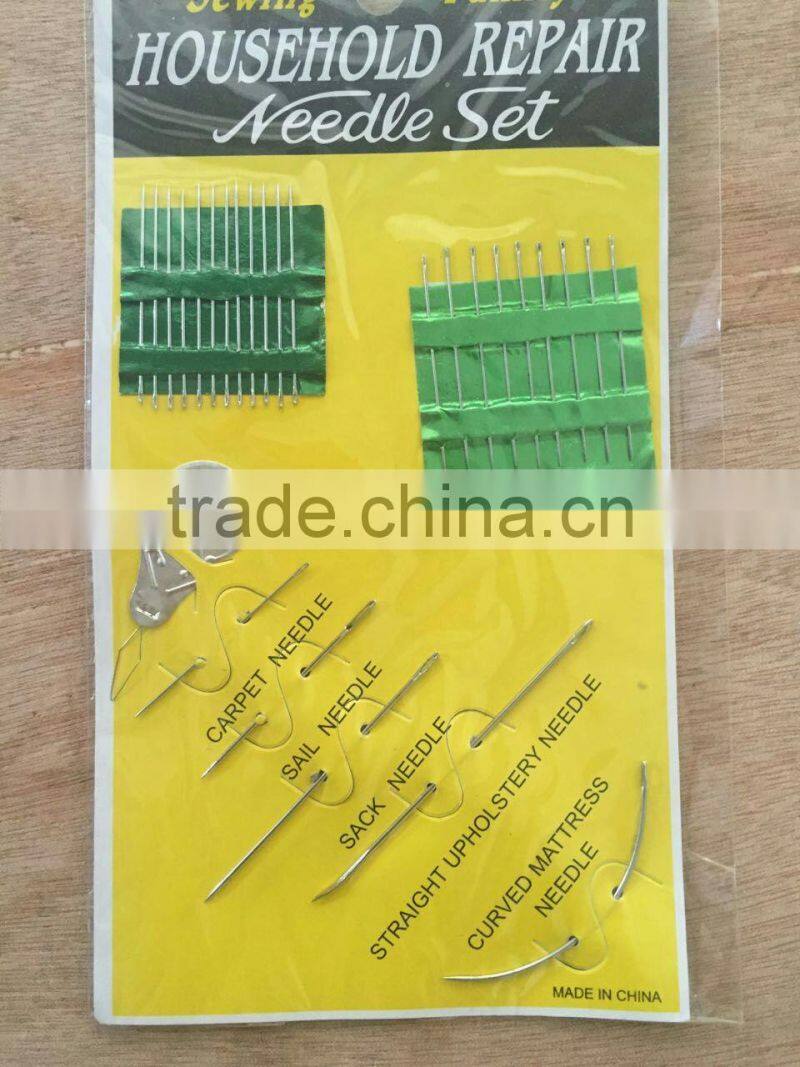 27pcs embroidey needle in paper card