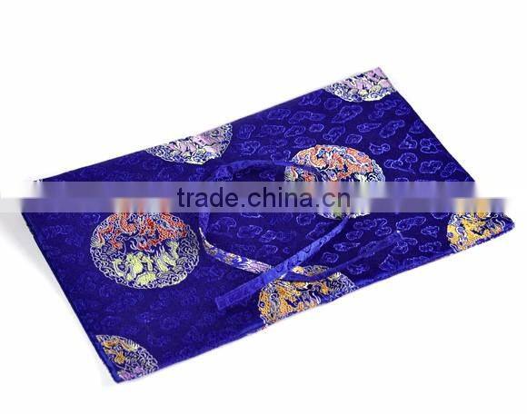 High Quality Dark Blue Knitting Needle Case (DP & Hooks)