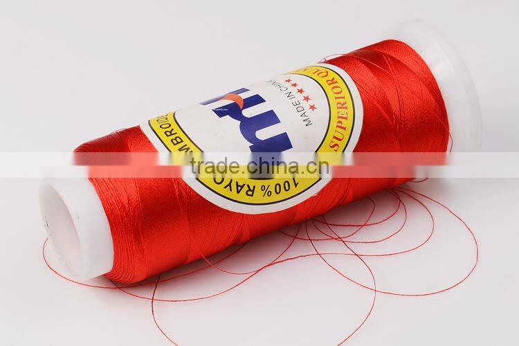 100% 120 2 Viscose Rayon Embroidery Thread
