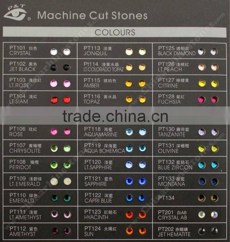 Flat back rhinestones non hotfix DMC aurum color ss20