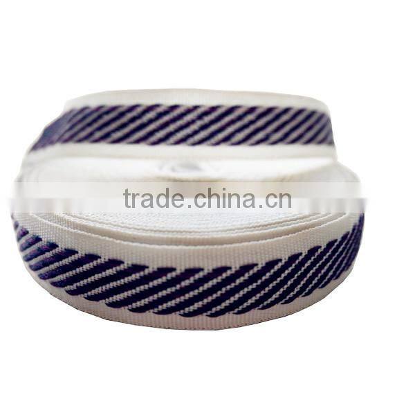 Polypropylene herringbone twill binding webbing