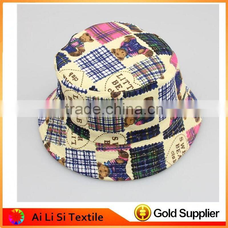 Flower Custom Printed Bucket Hats Custom Plain Bucket Hat Wholesale Digital Printing Custom Sublimation Bucket Hat
