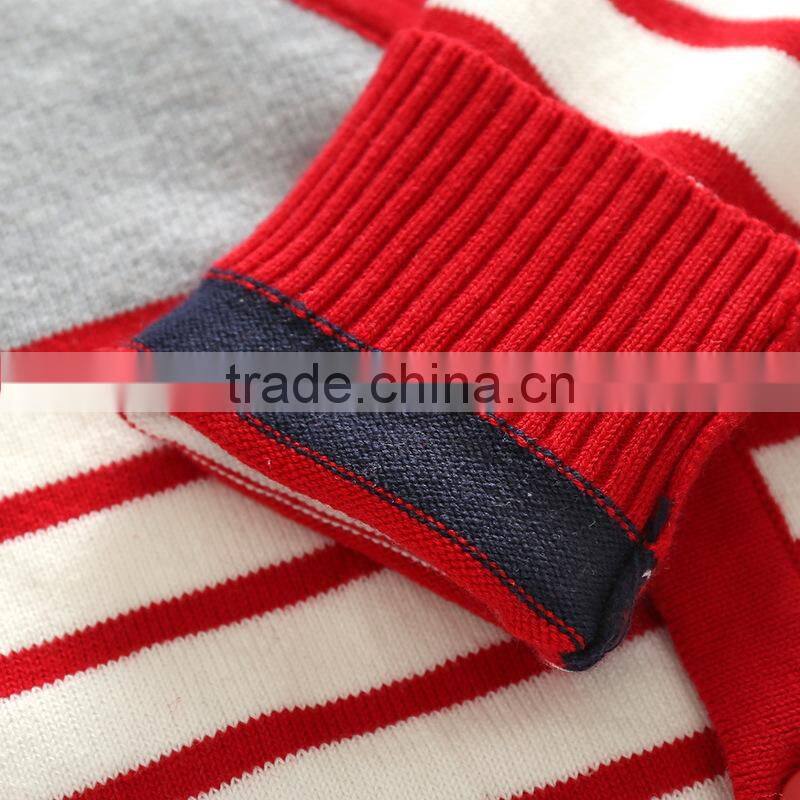 2016 High quality low price children's wool sweater set