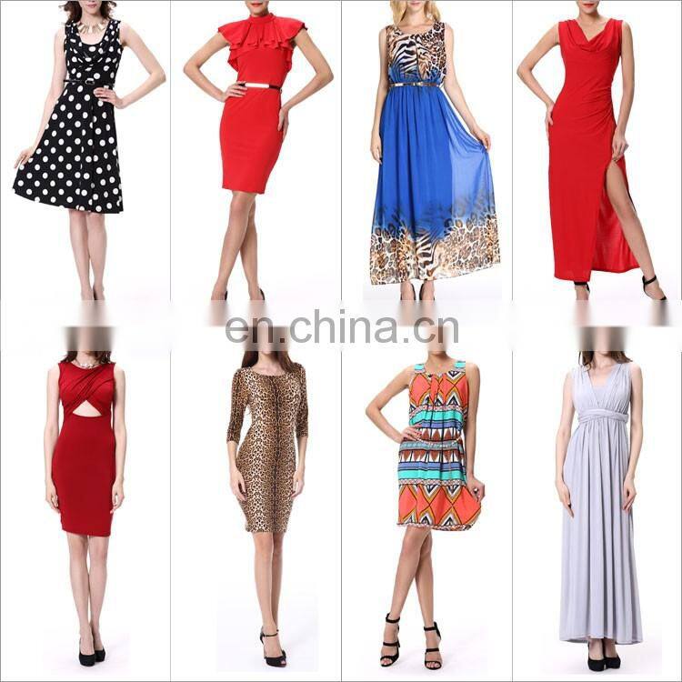 420g Nylon Ponte Wholesale Dark Red Woman Wrap Skirt Fashion