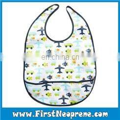 Washable Factory Production Baby Promotion Neoprene Bibs