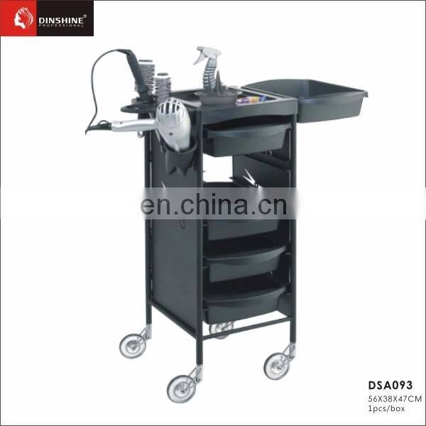 cheap price simple salon furniture useful hair trolley for sale