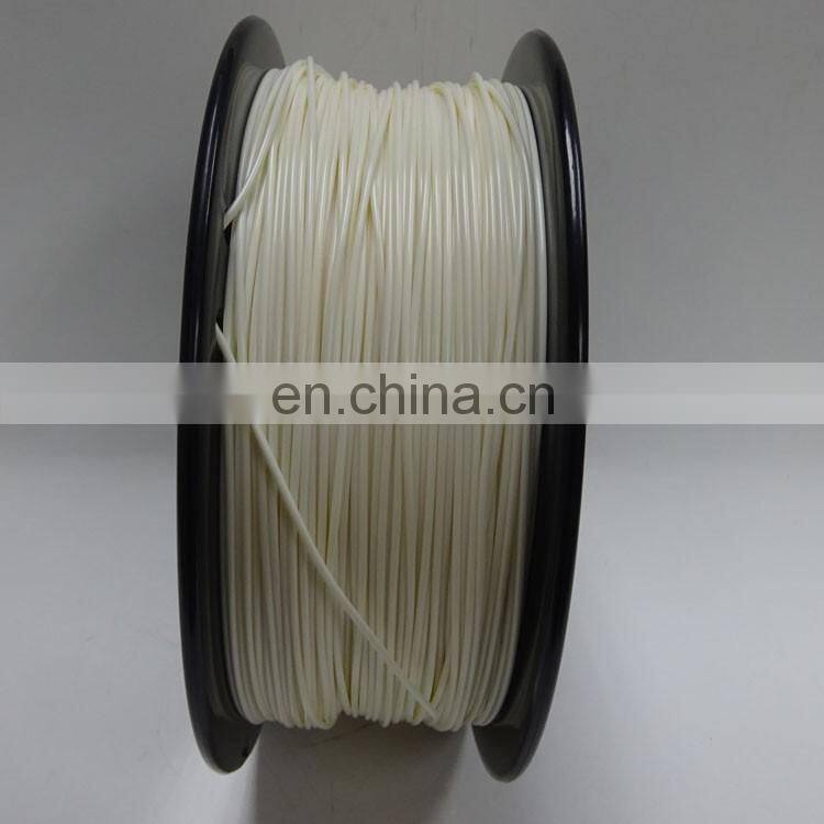 New coming black and white 1.75mm 3d printer filament flame retardant filament abs