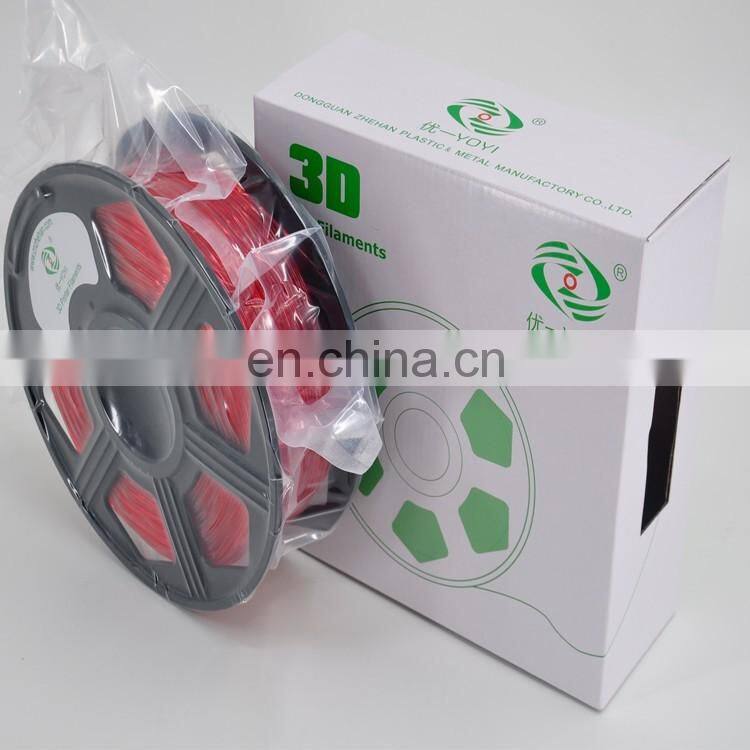 Brand filament 1.75mm 1kg spool 3d printer filament Fluorescence ABS/PLA for 3D Printing Machine