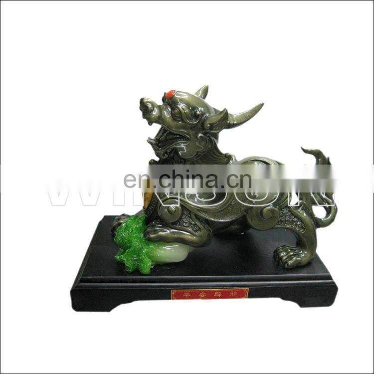 Elegant metal souvenir as table decoration